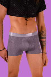 SMU Boxer Sheer Skin Molding Hipster Grey 100715 H631