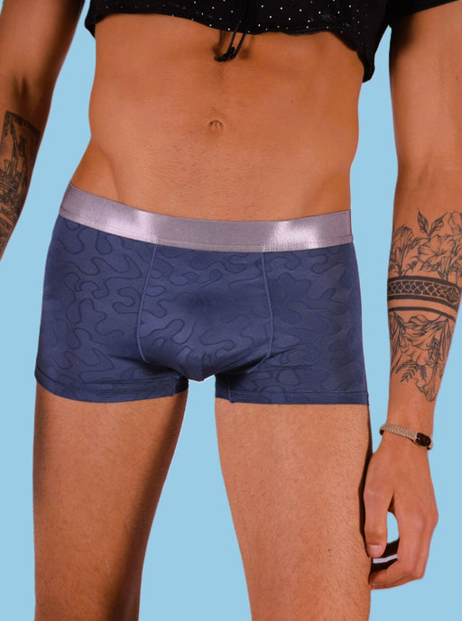 SMU Boxer Sheer Skin Molding Hipster Navy 100715 H631