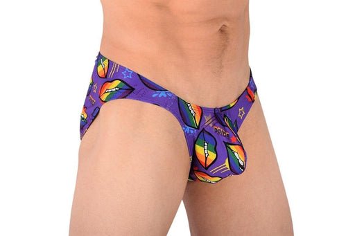 SMU Briefs Pride Mini - Brief Speedo Cut Multi - Colours Lips P02203 H211