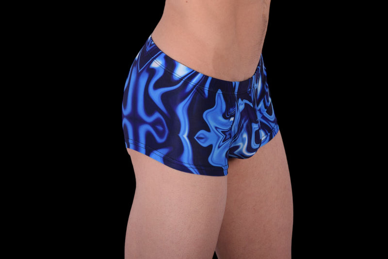 SMU Catch-me Mini Boxer Brief sporty cut Mixed Blues P01005 H49