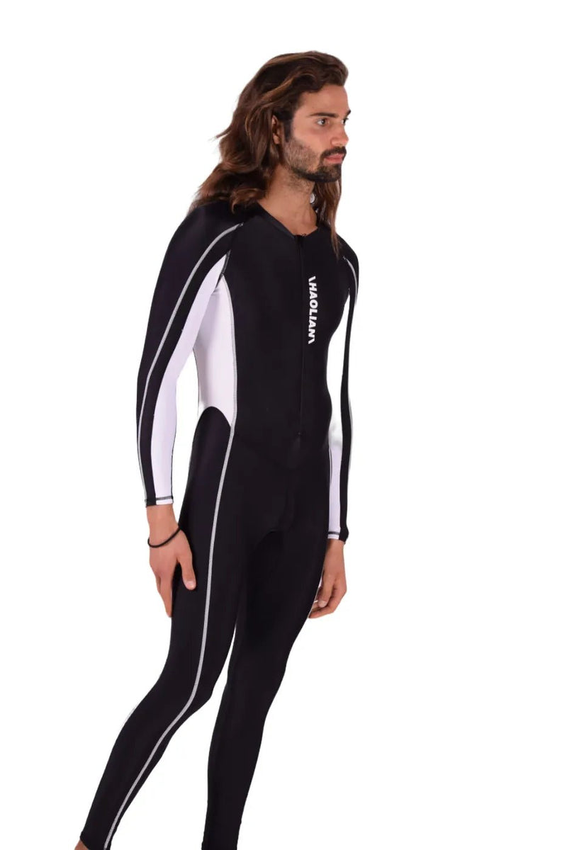 SMU Full Singlet Bodysuit Competition Swimwear Diving Wetsuit Singlet Black 16