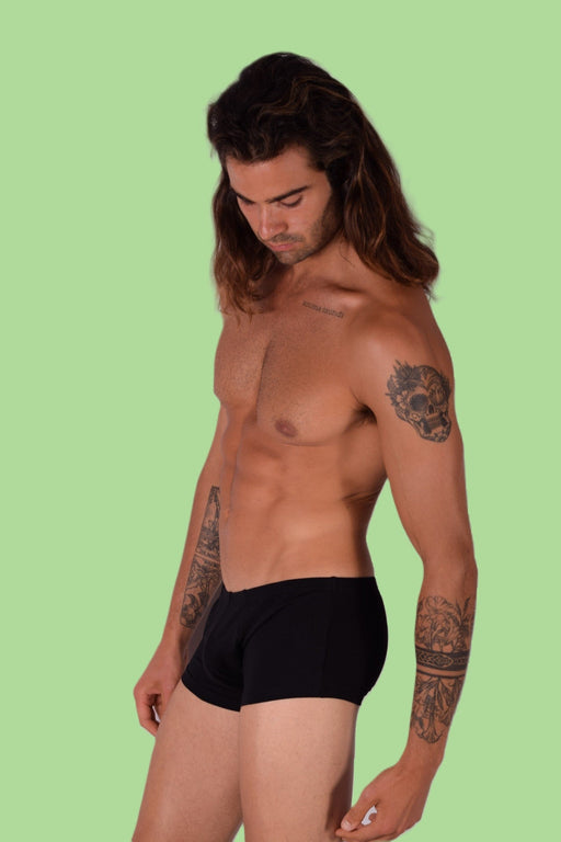 SMU Men's Boxer Black 87656 MX122