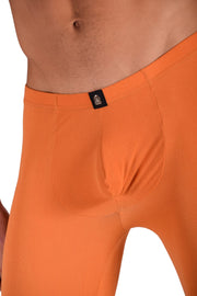 SMU Mens Legging Tight Fit Smoothie Orange S/M 12565 MX85