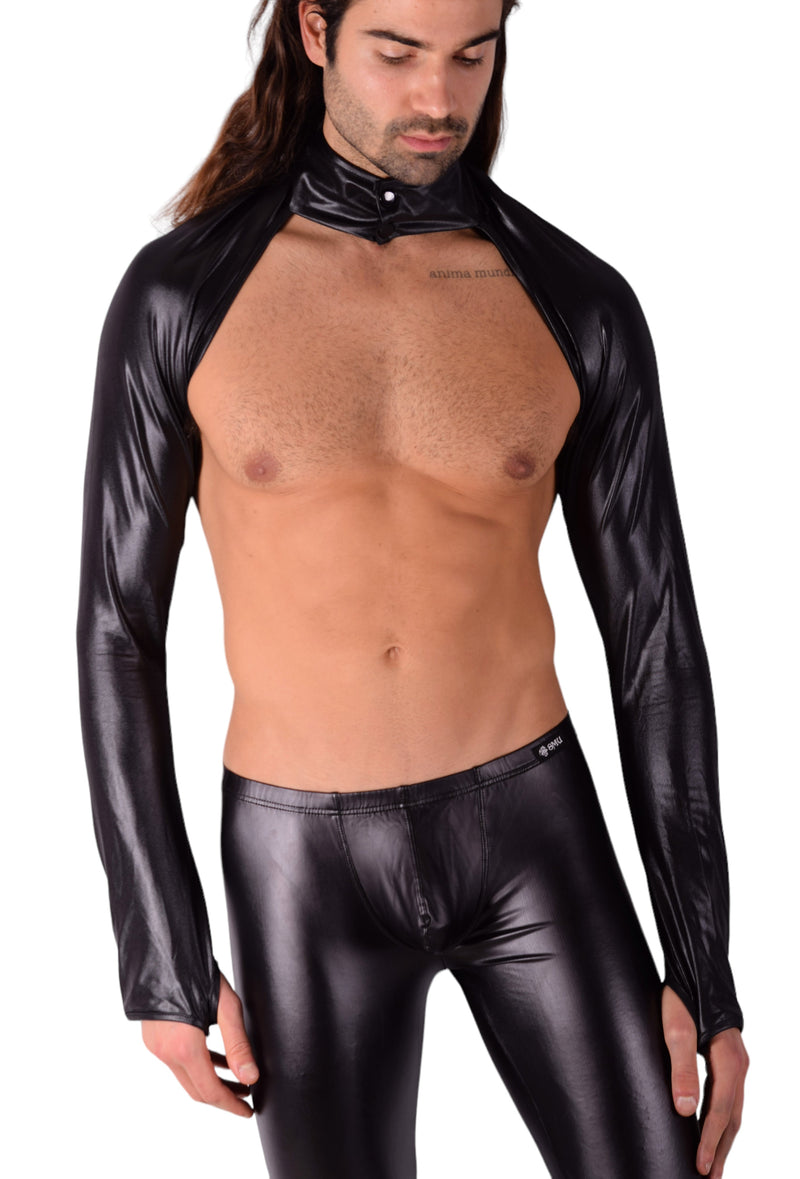 SMU PANTS Leather Look Spandex 11757 Sx11