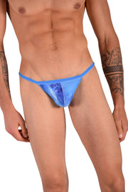 SMU Proud Tiny Tanning G-String Blue H7