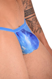 SMU Proud Tiny Tanning G-String Blue H7