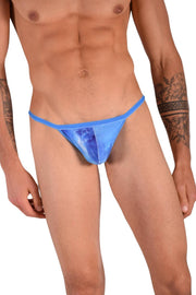 SMU Proud Tiny Tanning Walk Around G - String Light Blue H073