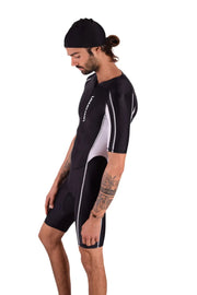 SMU Singlet Competition Swimwear Diving Bodysuit Short Black 2B8