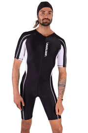 SMU Singlet Competition Swimwear Diving Bodysuit Short Black 2B5