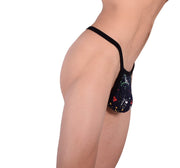 SMU Splash Tiny G-String Navy D-100614 8