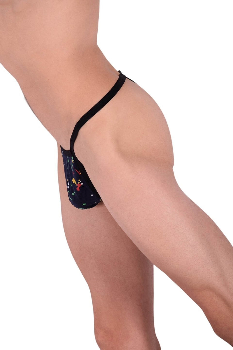 SMU Splash Tiny G-String Navy D-100614 8