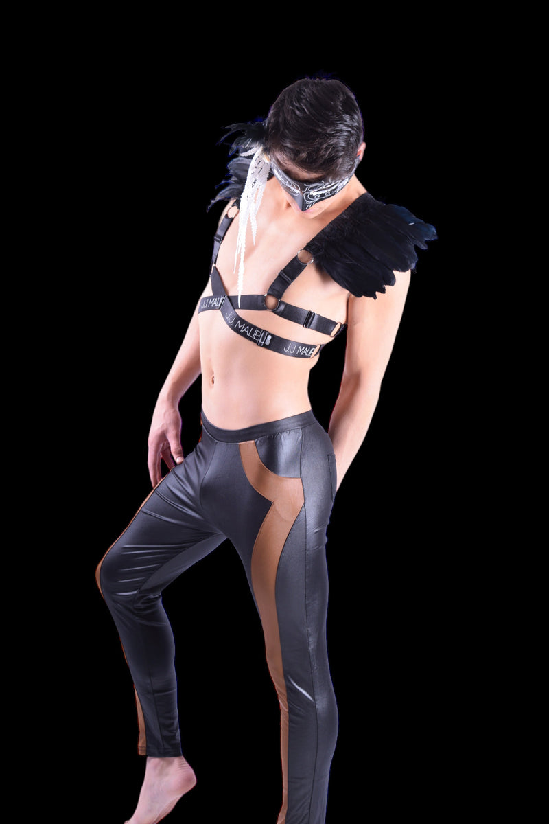 SMU Super Hot Legging Fitted look black brown MX3