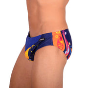 SMU Swim Brief Deep Blue 33661 MX152