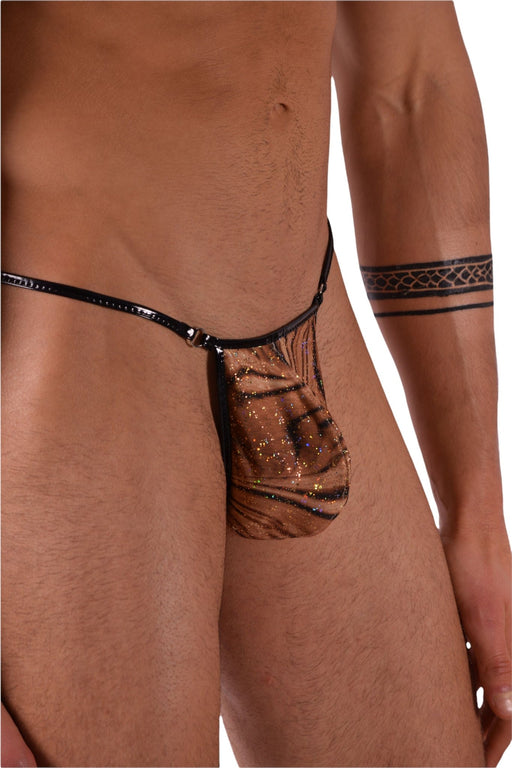 SMU Tanning Thong Underwear Vinyl Strings 34103 SX011