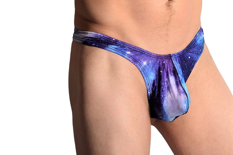 SMU Twilight Swim Tanning Thong Navy P01204-H31