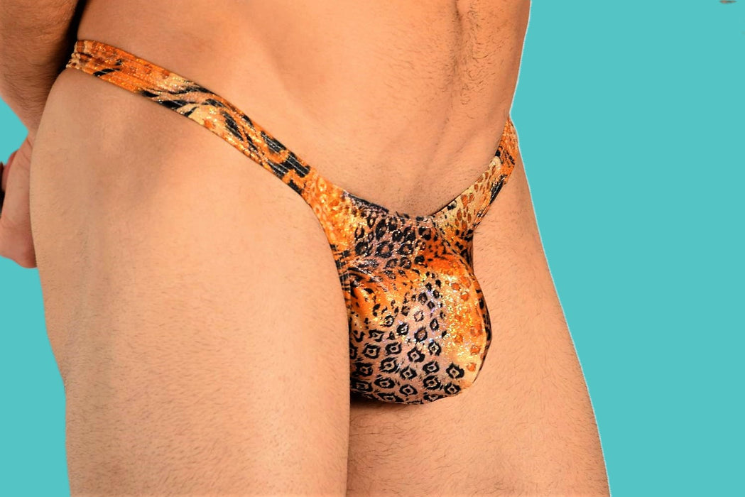 XL/2XL SMU Mens Thong Underwear Flash Panther 33448 MX11