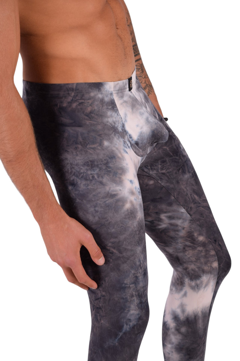 SMU Mens Legging Tight Fit Dark Artistic S/M 12562 MX8
