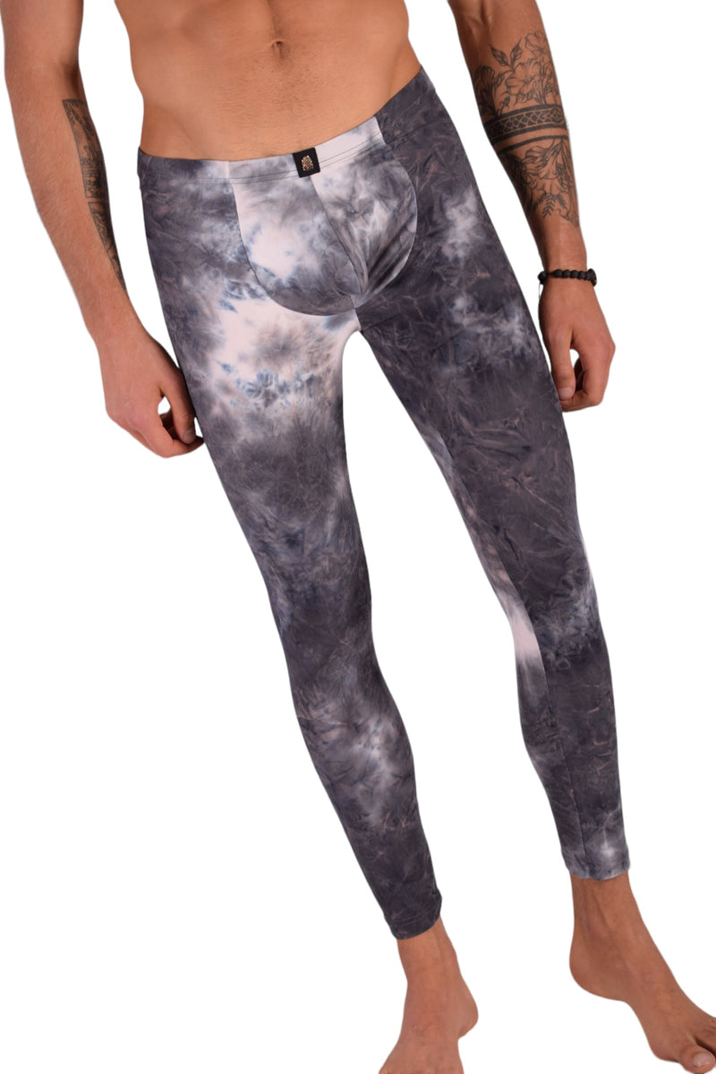 SMU Mens Legging Tight Fit Dark Artistic S/M 12562 MX8