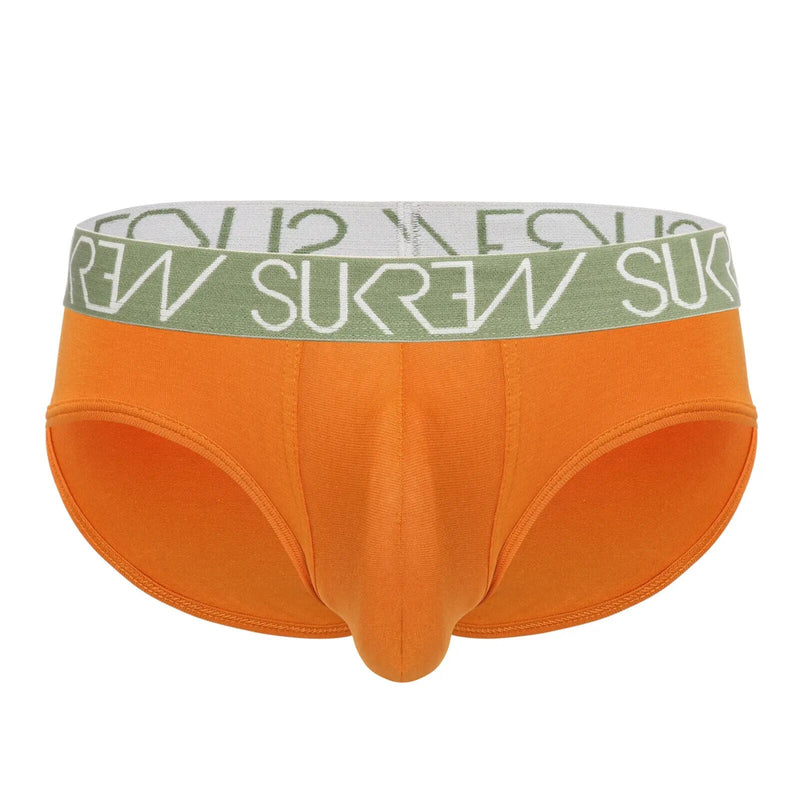 SUKREW Apex Brief Low-Rise Front Cupping Pouch Briefs Camel 18