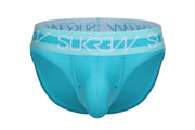 SUKREW Briefs Classic Stetchy Unlined Contoured Pouch Scuba Blue