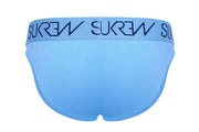 SUKREW Classic Briefs Large Contour Pouch Soft Stretch Cotton Artic Blue 404
