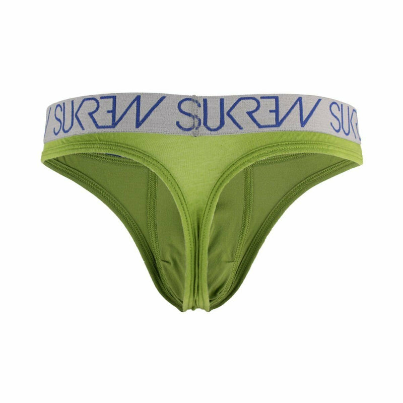 SUKREW Classic Thongs Soft Cotton Flexible Fabric Army Green 332