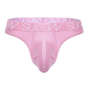 SUKREW Classic Thongs Unlined With Large Contoured Pouch in Soft Pink 23