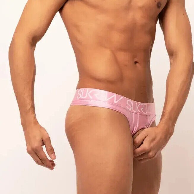 SUKREW Famous Thong U-Style Classic Thongs in Soft Pink 22