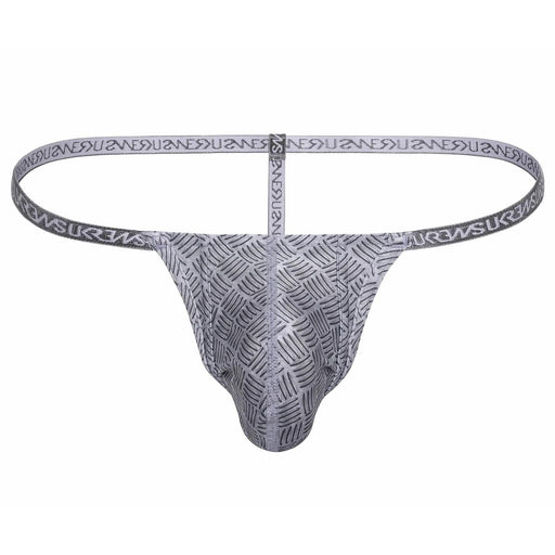 SUKREW G - String With Rounded Cupping Pouch Stretchy String Checker 301