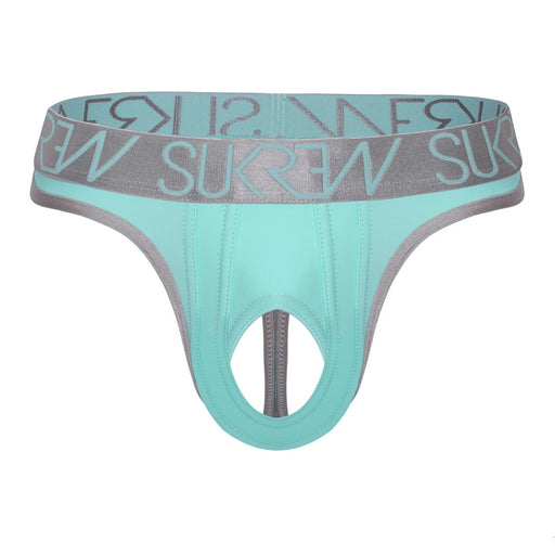 SUKREW U - Style Classic Thong Oval Front Skimpy Back C - Thongs in Peppermint 111