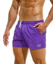 Swimwear Modus Vivendi Candy Line Woven Bermuda Swim-Shorts Purple DS2233