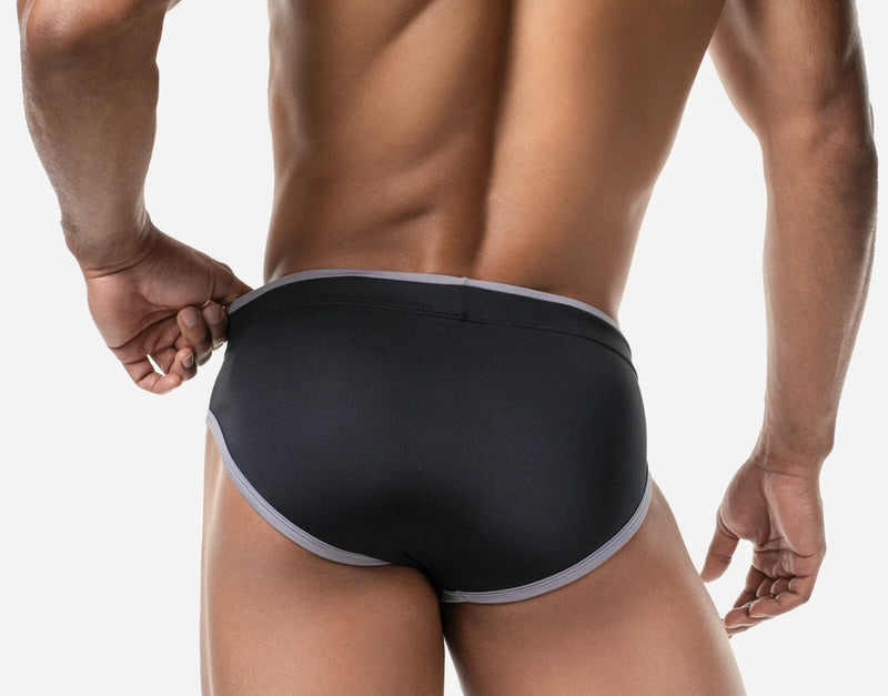 Swimwear PUMP! Shade Water Swim - Briefs Dual Layer Front Cup UVPF 50 Black 130273