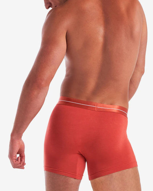 TEAMM8 Icon Long Boxer Trunk Low - Rise Micro Modal Chilli Red 282