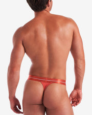 TEAMM8 Icon Thong Low - Rise Modal Fabric Thongs Light Chilli Red 273