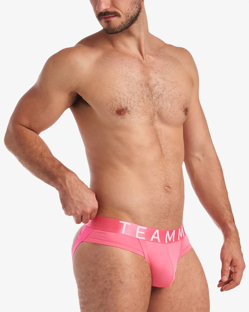 TEAMM8 Jock Spartacus 2.0 Low-Rise Athletic Jockstrap in Hot Pink
