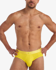 TEAMM8 You Bamboo Brief Low-Rise Body Enhancing Briefs Light Lemon 21