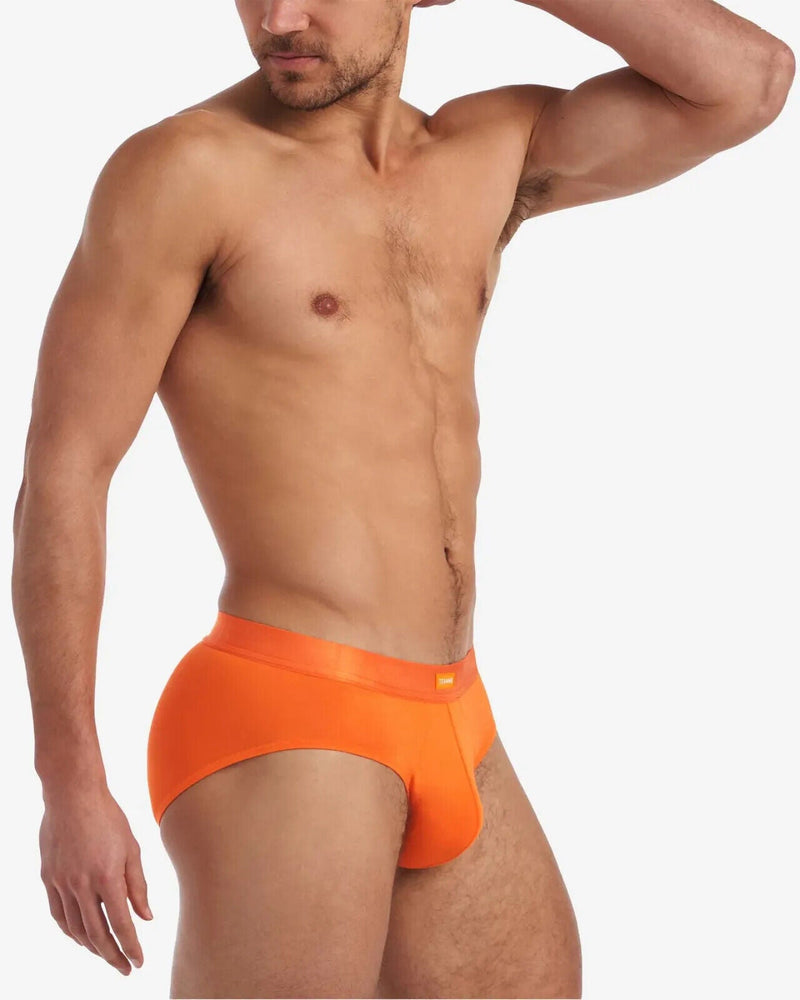 TEAMM8 You Bamboo Briefs Low-Rise Body Enhancing Cut in Orange Peel 21