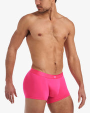 TEAMM8 You Bamboo Long Boxer Trunk Low-Rise Body Enhancing Honeysukle Pink 11