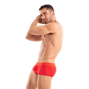 TOF PARIS Access Trunks Jacquard Low - Rise Boxer Shorts Soft Cotton Red 983