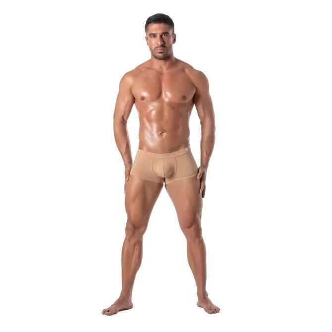 TOF PARIS Boxer Skin - Tone Trunk Ultra - Soft Bi - Stretch Cotton 855