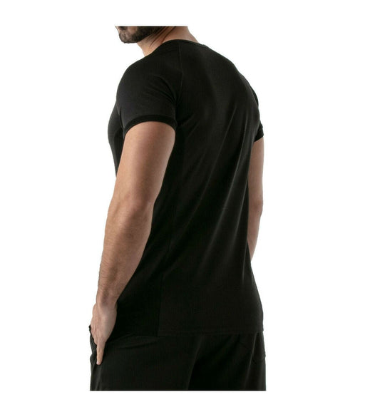 TOF PARIS Muscle Shirt Sports Gym Total Protection T-Shirt Black 402
