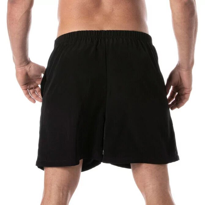 TOF PARIS Summer Bermuda Long Flared Cut Shorts Black 502