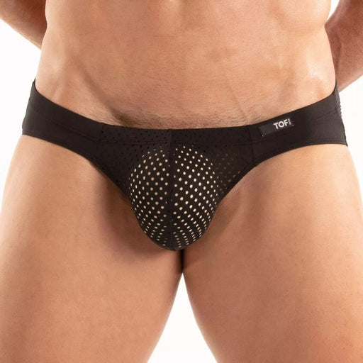 TOF PARIS Temptation Bikini Briefs Ultra Soft Stretchy Microfiber in Black 951