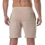 TOF PARIS Zipped Bamboo Pocket Short Rear Flap Antibacterial Shorts Beige3