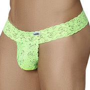 XL CandyMan Thong Peek a Boo Lightweight Green 99316 32