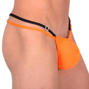 XL SMU Sensual Party Orange Thong 33549 MX131
