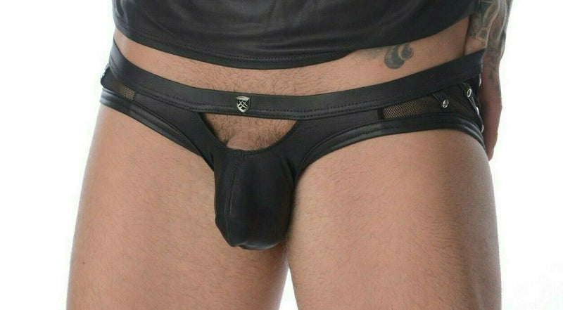 XS Gregg Homme Briefs Lure Leather Look 130503 753