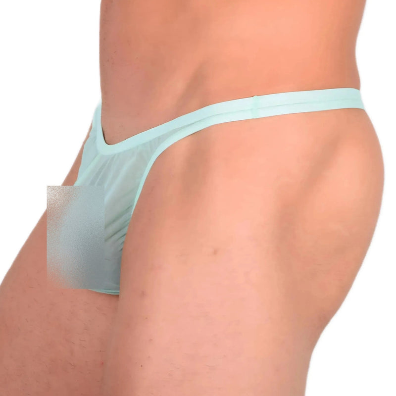 XS SMU Sensual C - Thru Thong Turquoise 33566 MX133