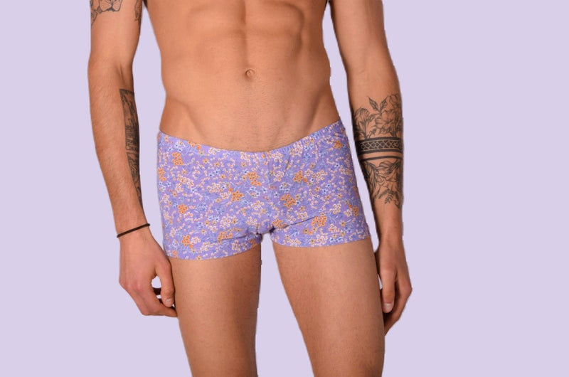 XS/S Mini - Boxer SMU Hipster Underwear Flowers 43138 MX121