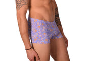 XS/S Mini - Boxer SMU Hipster Underwear Flowers 43138 MX124